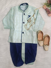 Infants Prince Look IndoWestern  set - Chain and shoes included